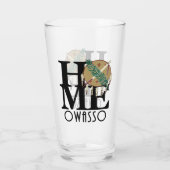 HOME Owasso Oklahoma Glas (Achterkant)