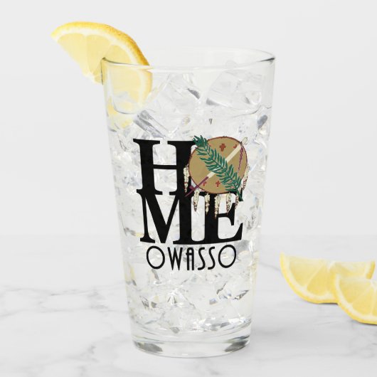 HOME Owasso Oklahoma Glas (Voorkant ijs)