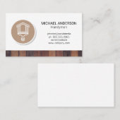 Home Paint Brush Logo | Houtsim Visitekaartje (Voorkant / Achterkant)