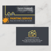 Home Painting Border Line Painter Visitekaartje (Voorkant / Achterkant)