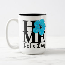 HOME Palm Bay Blauwe Hibiscus 15 oz