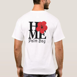 HOME Palm Bay Red Hibiscus T-shirt