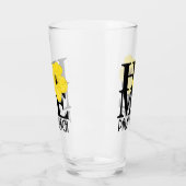 HOME Palm Beach Florida Gele Hibiscus Glas (Links)