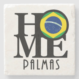 HOME Palmas Brazilië Stenen Onderzetter