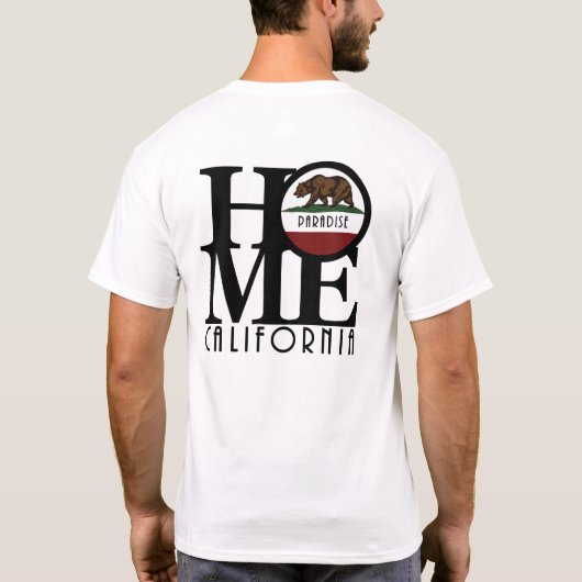 HOME Paradise California T-shirt (Achterkant)