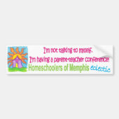 HOMe Parent Teacher Bumpersticker (Voorkant)