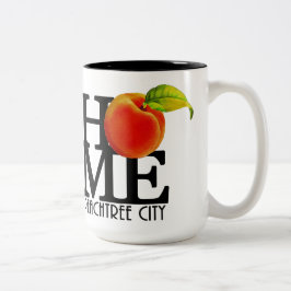 HOME Peachtree City Georgia 15oz Tweekleurige Koffiemok