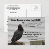 Home Perm Salon Mailer Briefkaart (Voorkant / Achterkant)