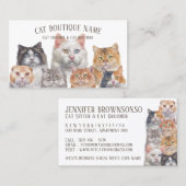 Home Pet Cats Visitekaartje (Voorkant / Achterkant)