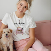 Home Pet Sitting | Hond- en kattenslapen op roze s Tri-Blend Shirt