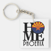 HOME Phoenix Arizona Sleutelhanger (Voorkant)