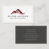 Home-pictogrammen Visitekaartje (Voorkant / Achterkant)