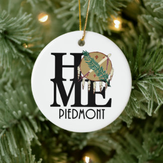 HOME Piedmont Oklahoma Keramisch Ornament