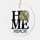 HOME Piedmont Oklahoma Keramisch Ornament (Links)