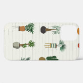 Home Planten: Hand getrokken naadloos interieur Case-Mate iPhone Case (Achterkant (horizontaal))