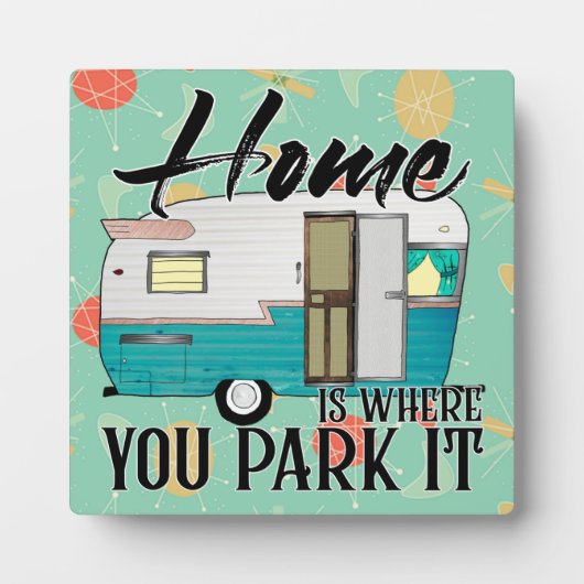 Home Plaque Fotoplaat (Voorkant)