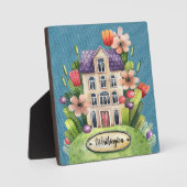 Home Plaque Fotoplaat (Voorkant)