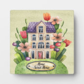 Home Plaque Fotoplaat (Voorkant)