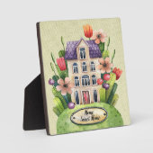 Home Plaque Fotoplaat (Voorkant)