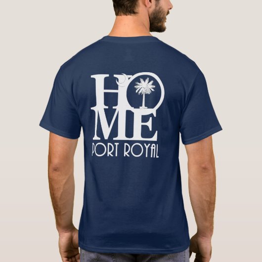HOME Port Royal SC (achterdruk) T-shirt (Achterkant)