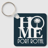 HOME Port Royal South Carolina Sleutelhanger (Voorkant)