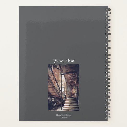  Home Positieve Creativiteit Quote Journal Planner (Achterkant)