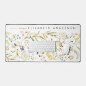 Home Premium Pampas Wildflower Grote Kantoor Bureaumat (Keyboard & Muis)