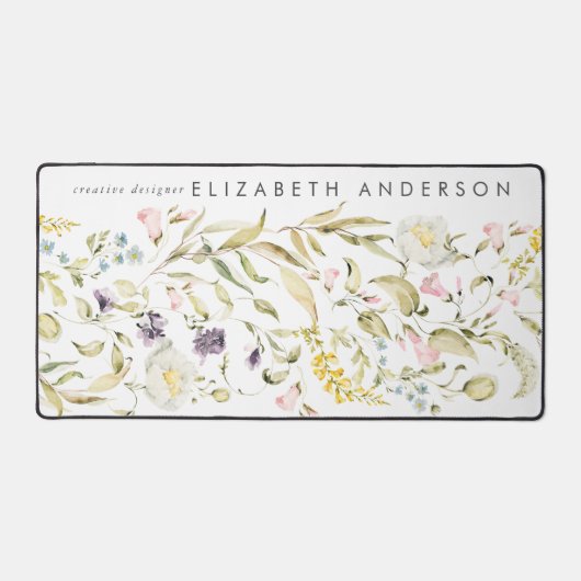 Home Premium Pampas Wildflower Grote Kantoor Bureaumat (Voorkant)