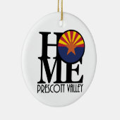 HOME Prescott Valley Arizona Keramisch Ornament (Rechts)