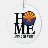 HOME Prescott Valley Arizona Keramisch Ornament (Links)