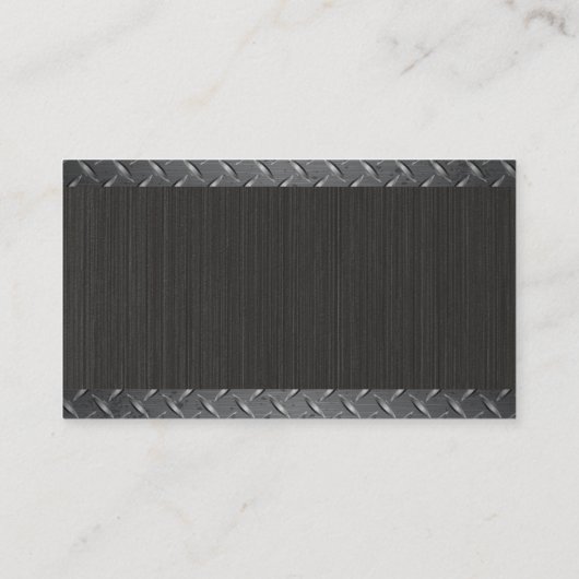 Home Property | Metal | Construction Visitekaartje (Achterkant)
