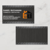 Home Property | Metal | Construction Visitekaartje (Voorkant / Achterkant)