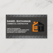 Home Property | Metal | Construction Visitekaartje (Voorkant)