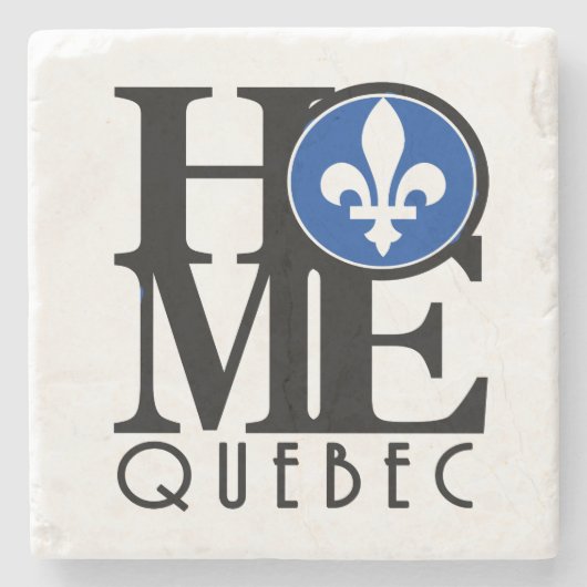 HOME Quebec Stenen Onderzetter (Voorkant)