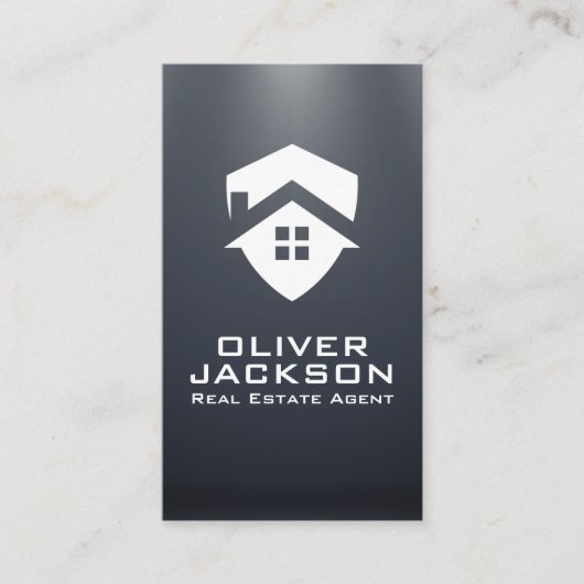 Home Real Estate Logo | Woning Visitekaartje (Voorkant)