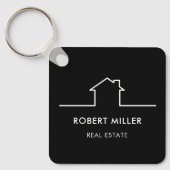 Home Real Estate Realtor Promotional Sleutelhanger (Voorkant)