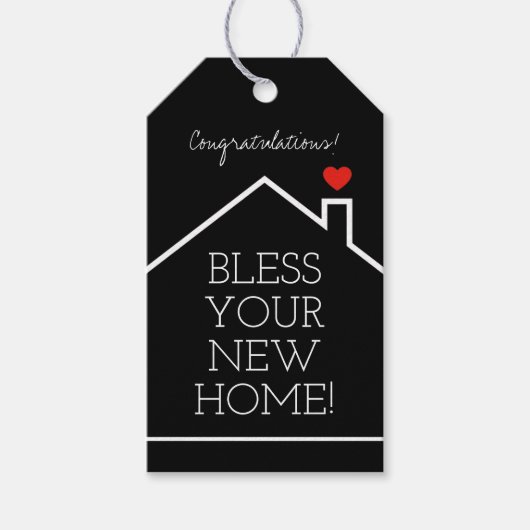 Home Realtor Gefeliciteerd Cadeaulabel (Voorkant)