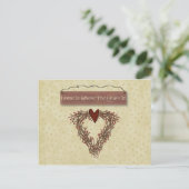 Home Recipe Card Briefkaart (Staand voorkant)