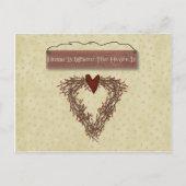 Home Recipe Card Briefkaart (Voorkant)