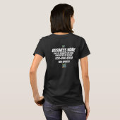 Home Remodeling Business Personeel Logo Uniform T-shirt (Achterkant volledig)