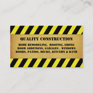 Home Remodeling Construction Visitekaartje
