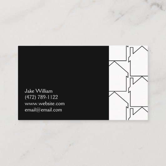 Home Remodeling Construction Visitekaartje (Achterkant)