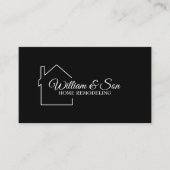 Home Remodeling Construction Visitekaartje (Voorkant)