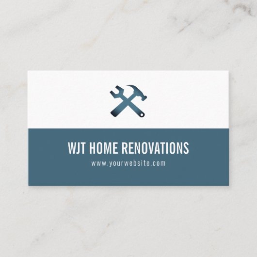 Home Remodeling Renovation Visitekaartje (Voorkant)