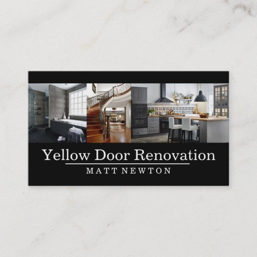 Home Remodeling, Renovation Visitekaartje (Voorkant)