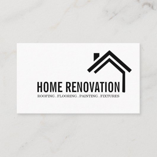 Home Remodeling Renovstruction Construction Visitekaartje (Voorkant)