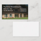 Home Remodeling Services Modern Design Visitekaartje (Voorkant / Achterkant)