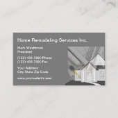 Home Remodeling Services Moderne Visitekaartjes (Voorkant)