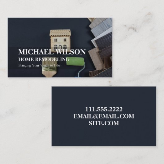 Home Remodeling Visitekaartje (Voorkant / Achterkant)