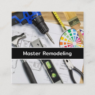 Home Remodelling Big Bold Visitekaartjes